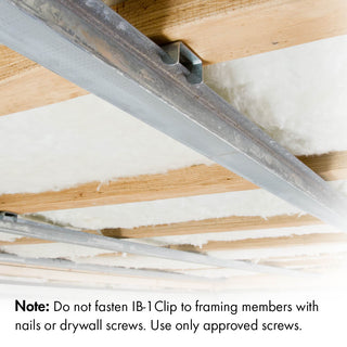 IB-1 Sound Isolation Clip – Soundproofing Company
